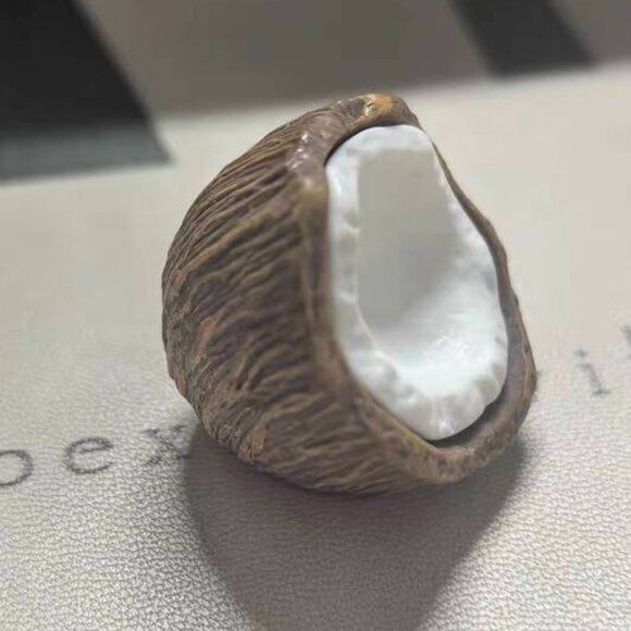 Mini Coconut Shell Decor Piece - Picture 2 of 2